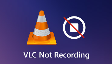 VLC nimmt nicht auf