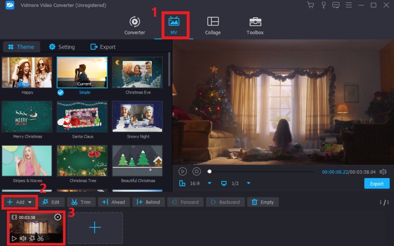 Video für MV hinzufügen