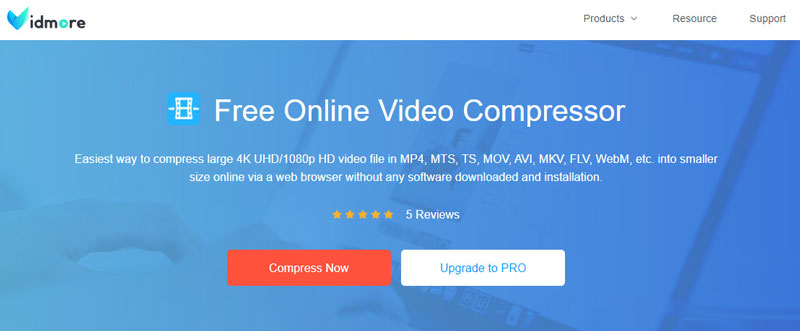 Schaltfläche „Compress Now“