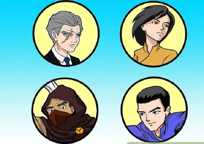 Filmfiguren erschaffen