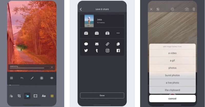 Giffer mobiler GIF-Konverter