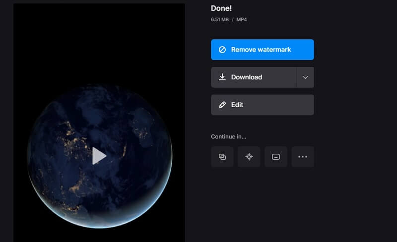 Clideo Ausgabedatei herunterladen