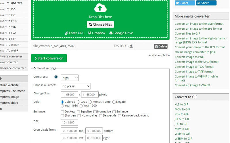 Online Convert GIF-Maker