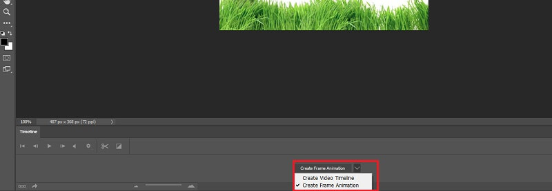 Photoshop-Zeitleistenbedienfeld