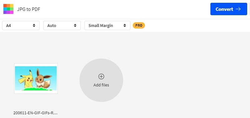 SmallPDF GIF in JPG konvertieren