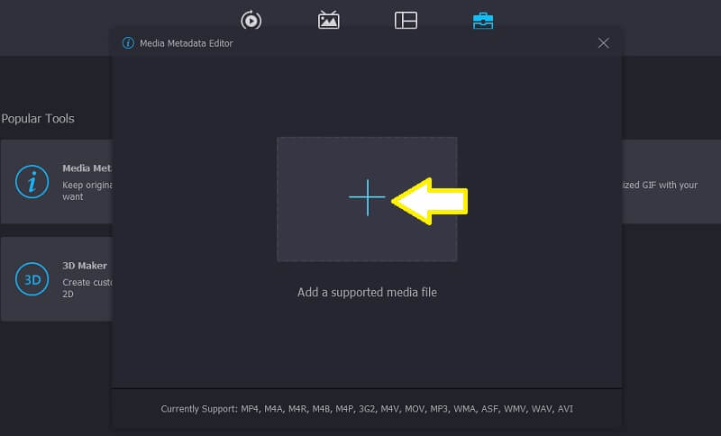 Vidmore VC MP3-Datei importieren