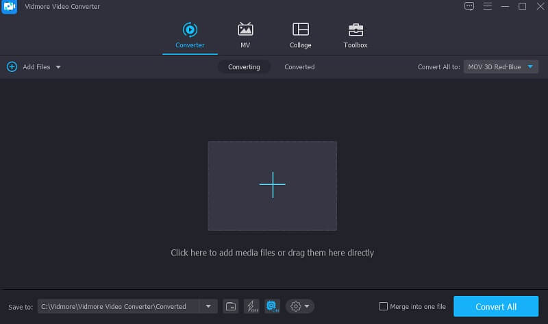 Vidmore VC Hauptoberfläche