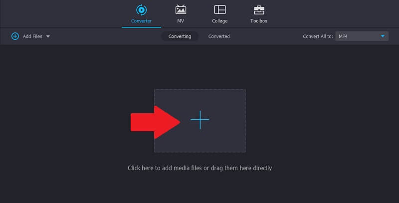 Vidmore Vc MP3‑Datei hochladen MP3‑Cutter