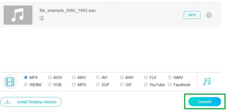 Free Video Converter Konvertierung starten
