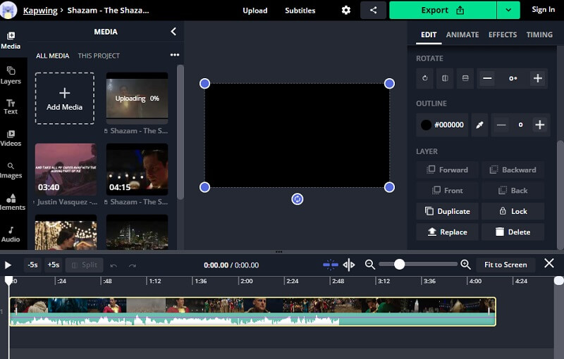 Kapwing verwenden – Anleitung