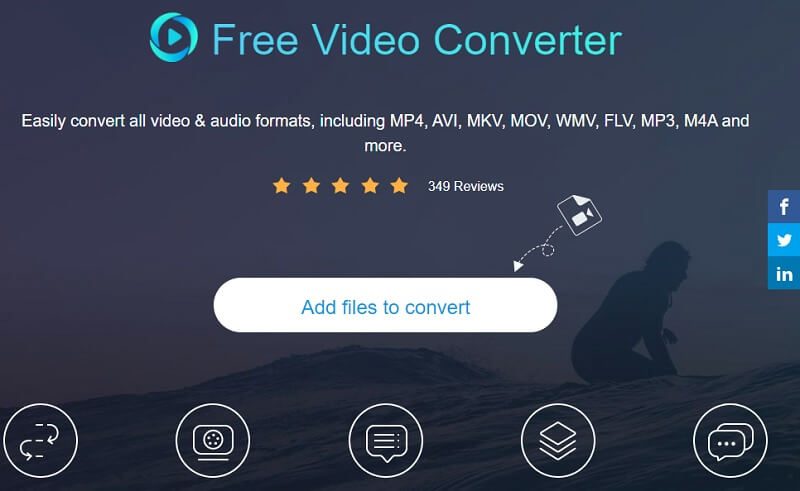 Online‑Vidmore Datei hinzufügen