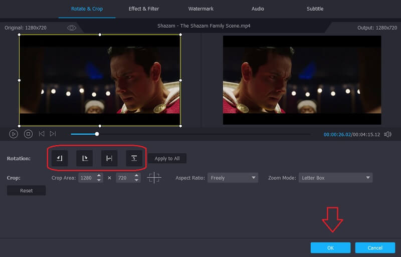 Vidmore Dateien spiegeln