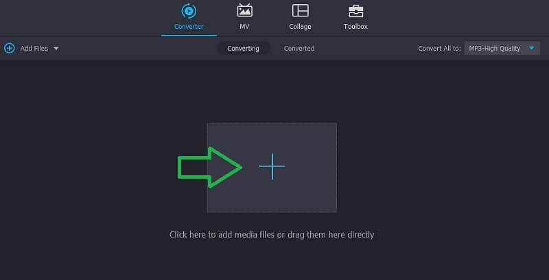 Vidmore VC WAV-Datei hinzufügen