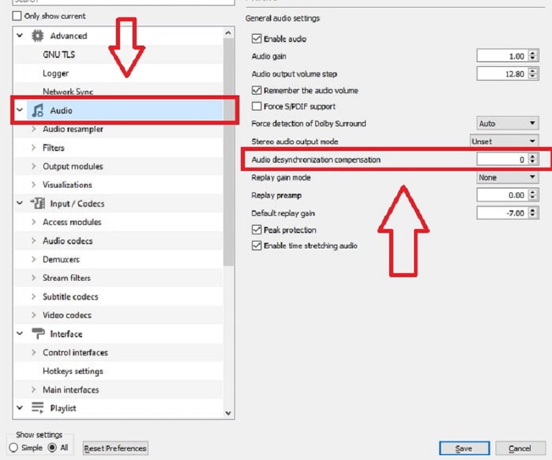 Ton und Bild nicht synchron in VLC