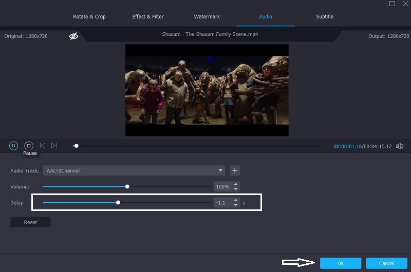 Ton-Bild-Synchronisation mit Vidmore beheben
