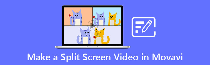Ein Split‑Screen‑Video mit Movavi erstellen