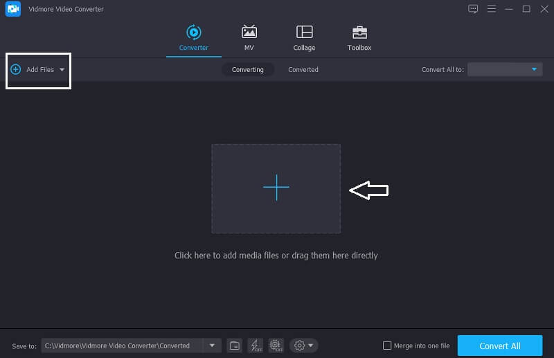 Vidmore RA-Datei hinzufügen