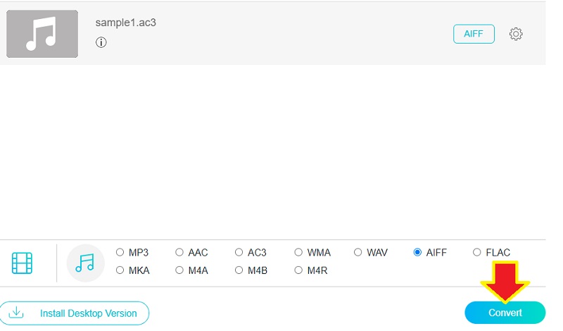 Vidmore Kostenloser Start des Konvertierungsvorgangs