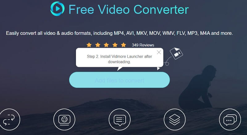 Vidmore FVC Launcher installieren