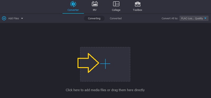 Vidmore WMA-Datei importieren