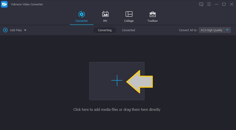 Vidmore WMA‑Dateien importieren