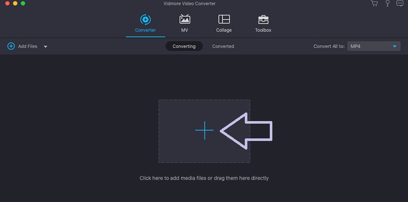 Vidmore MAC Audiodatei hinzufügen
