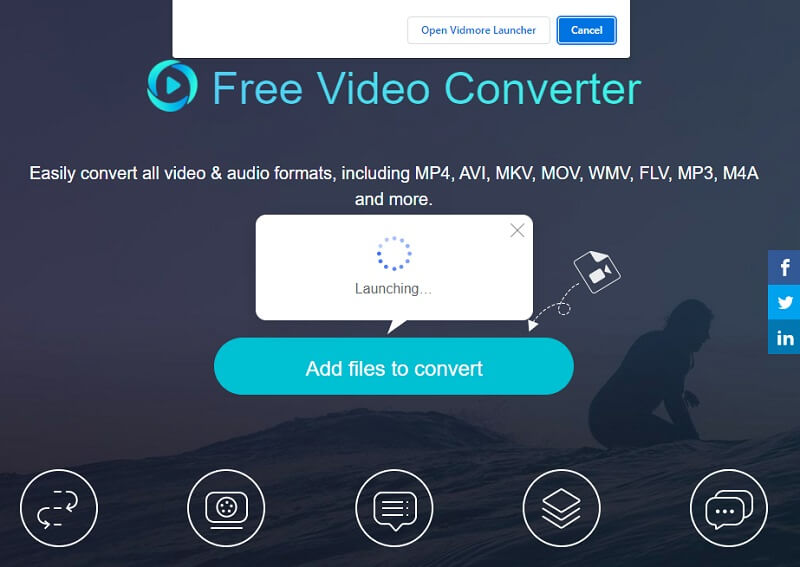 Vidmore Online-Launcher