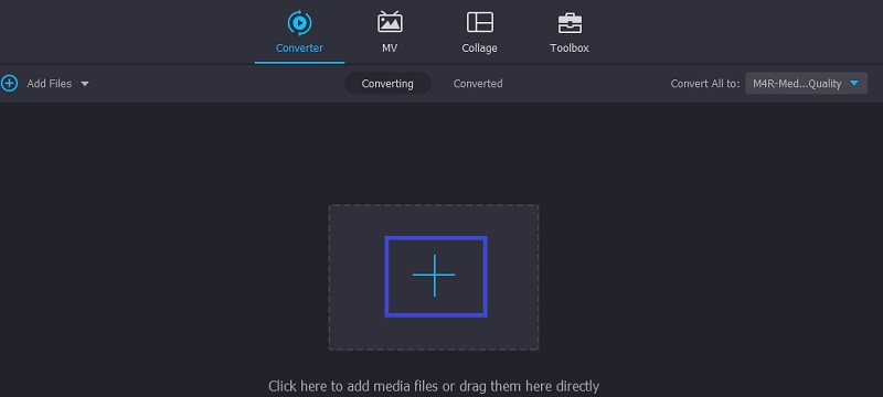 Vidmore AC3-Datei hochladen