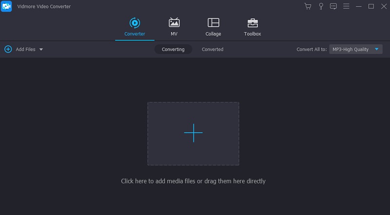 Vidmore VC MP3-Datei hinzufügen