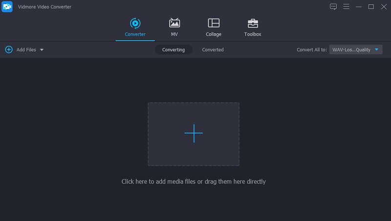 Vidmore VC WMA‑Datei hinzufügen