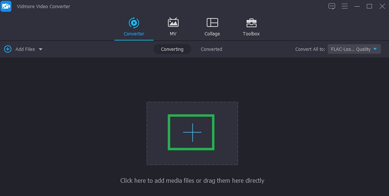Vidmore VC Musikdatei hochladen