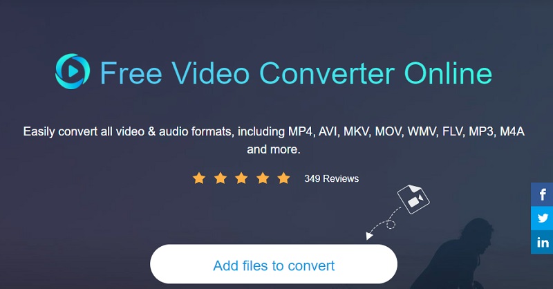 APE‑Datei online hinzufügen Vidmore