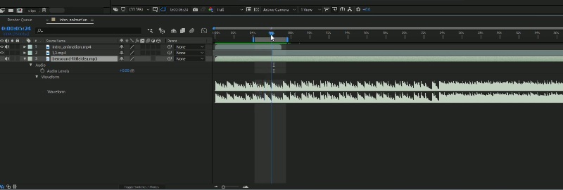 After-Effects-Oberfläche