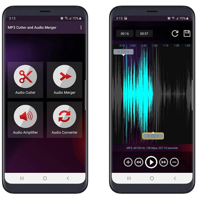 Audiospur bearbeiten MP3 Cutter