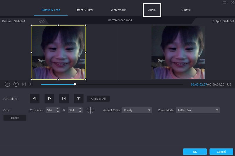 Zum Bearbeitungsbereich gehen – Vidmore