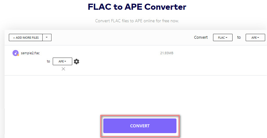 Online UniConverter Konvertierung starten