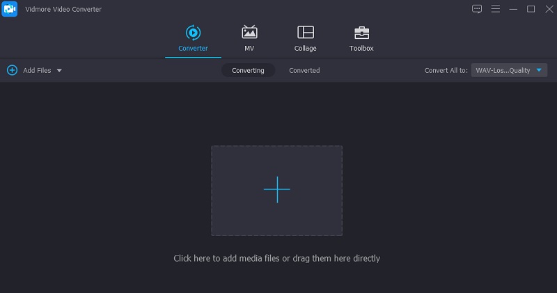 Vidmore FLAC‑Dateien hinzufügen