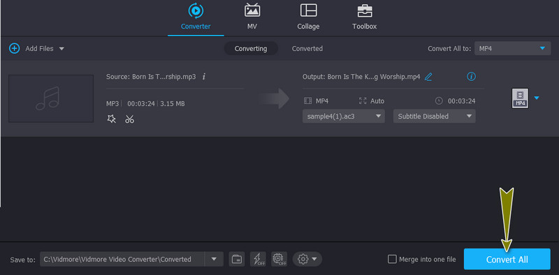 Vidmore Vorgang bestätigen