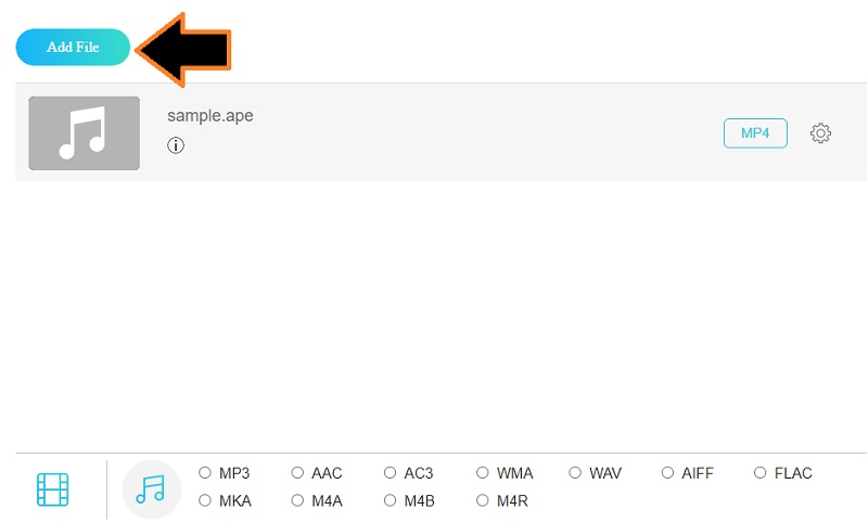 Vidmore Free weitere Datei hinzufügen