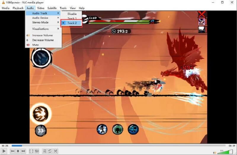 Audio zu MKV hinzufügen VLC Media Player