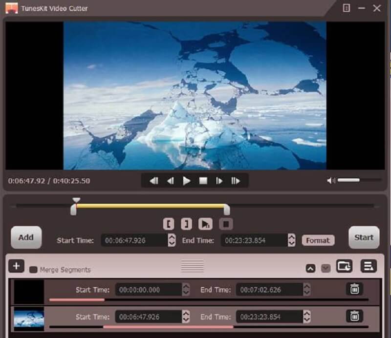 H264‑Datei schneiden TunesKit