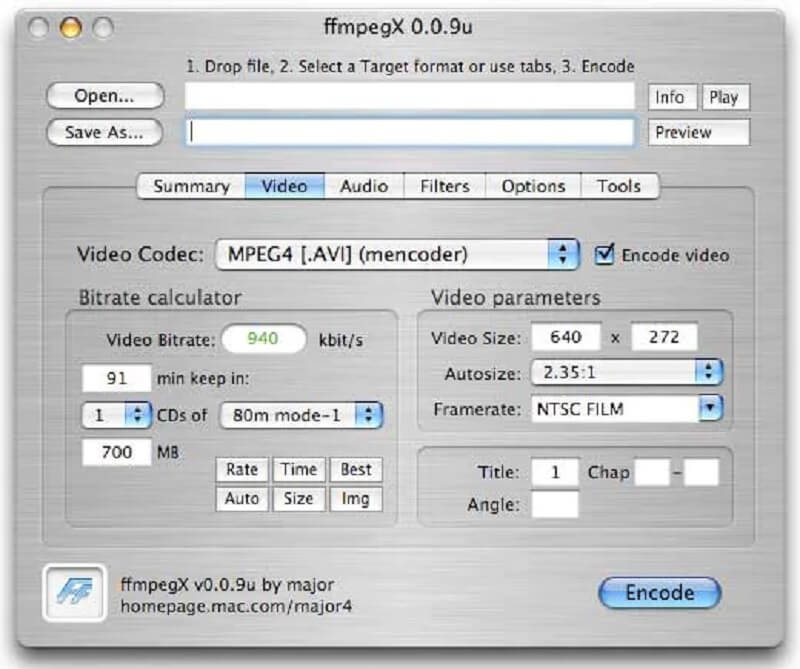 TS-Datei schneiden FFMPEG