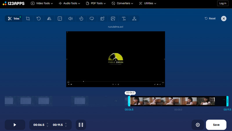 Online-Video-Cutter: AVI schneiden
