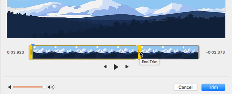 PPT Mac Video trimmen