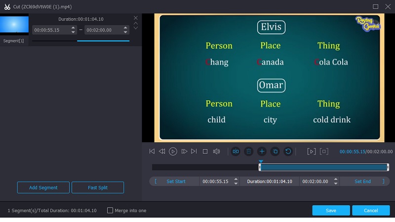 Video-Shortener Vidmore
