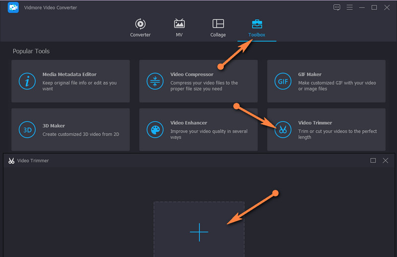 Medien in Vidmore hinzufügen