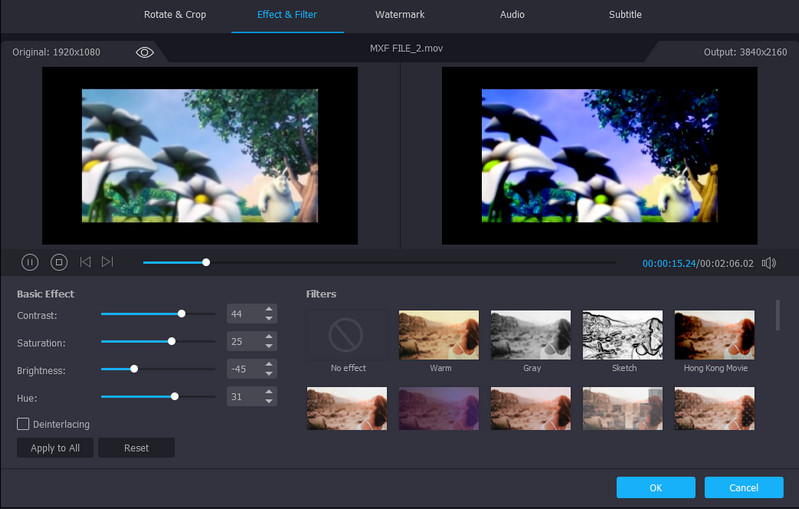 Vidmore Video bearbeiten