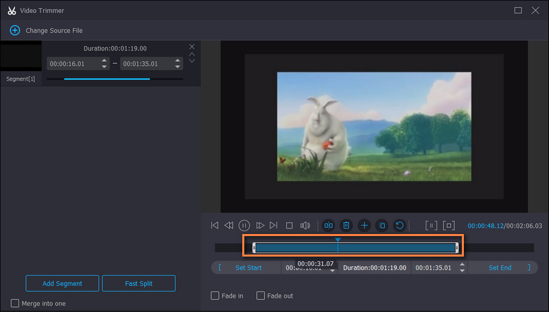Vidmore – Video schneiden