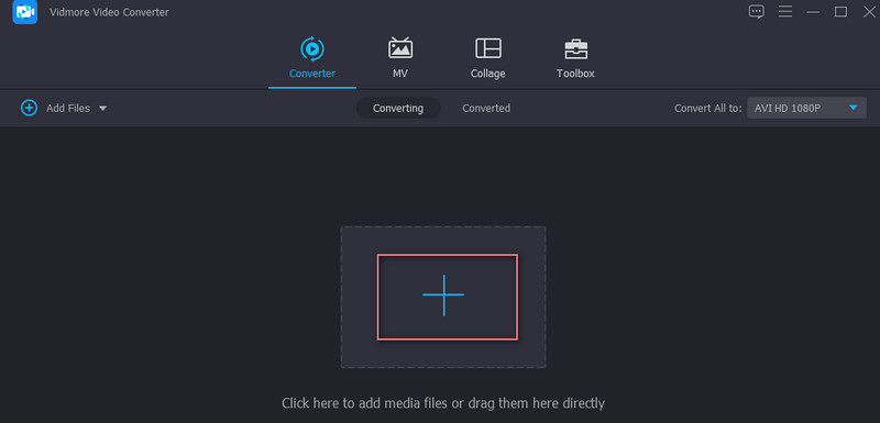 Vidmore FLV-Video hochladen