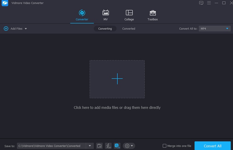MP4 mit Vidmore hinzufügen